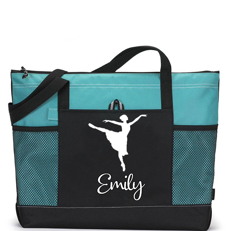 Personalized Name Color Tote Bag