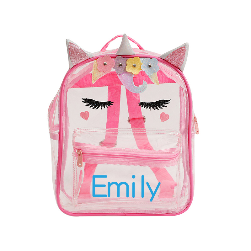 Personalized Unicorn PVC Backpack