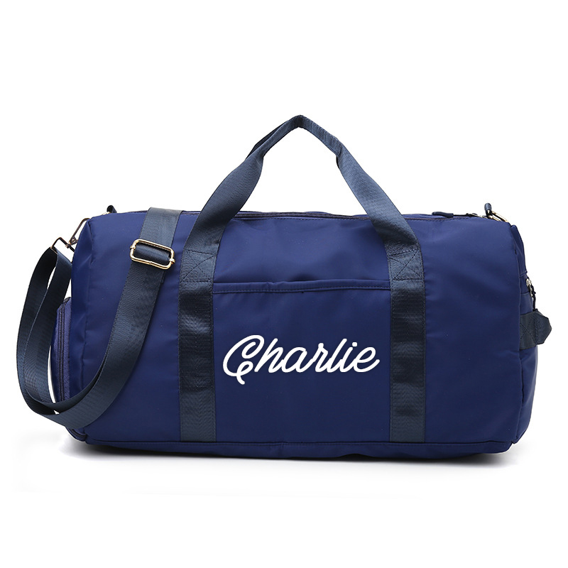 Personalized Embroidery Color Duffle Bag