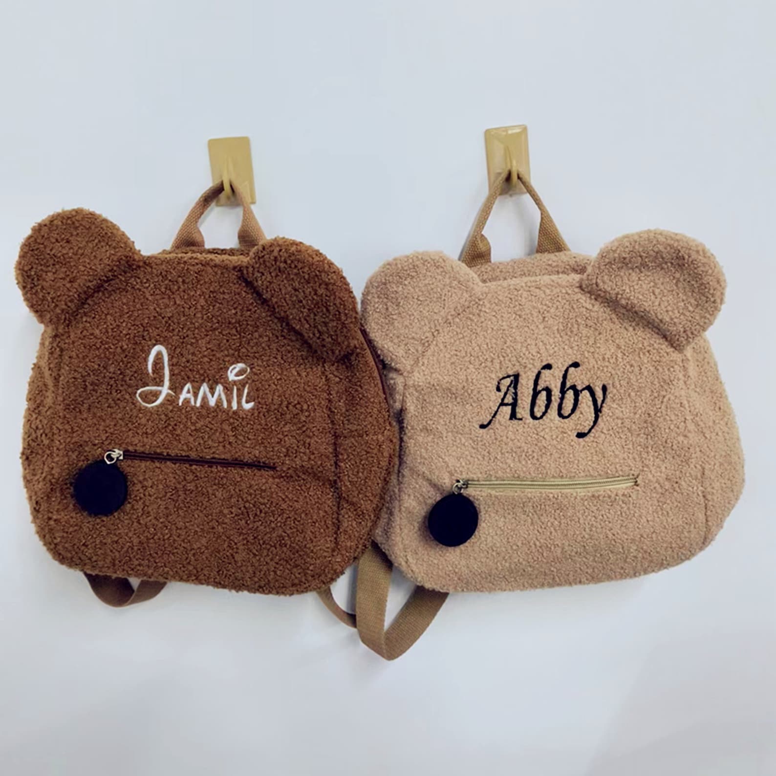 Personalized Embroidery Teddy Bear Backpack
