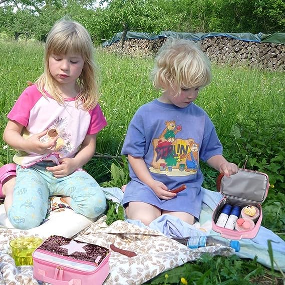 Personalized Name Sequin Kids Lunch Bag