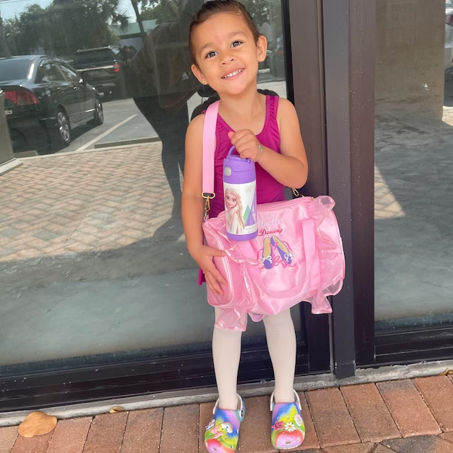 Personalized Name Ballerina Handbag