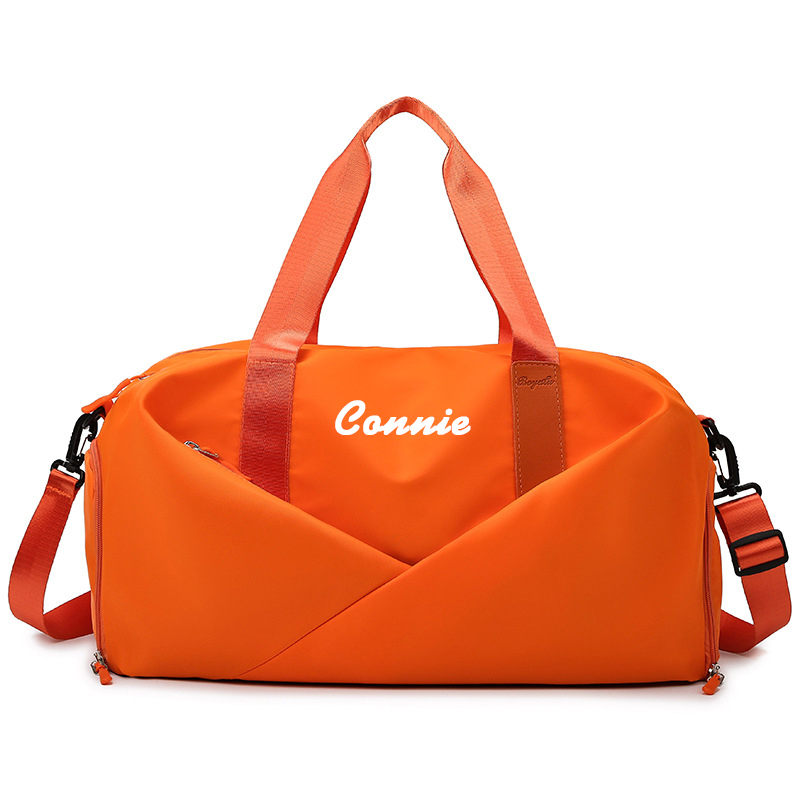 Personalized Name Color Duffle Bag