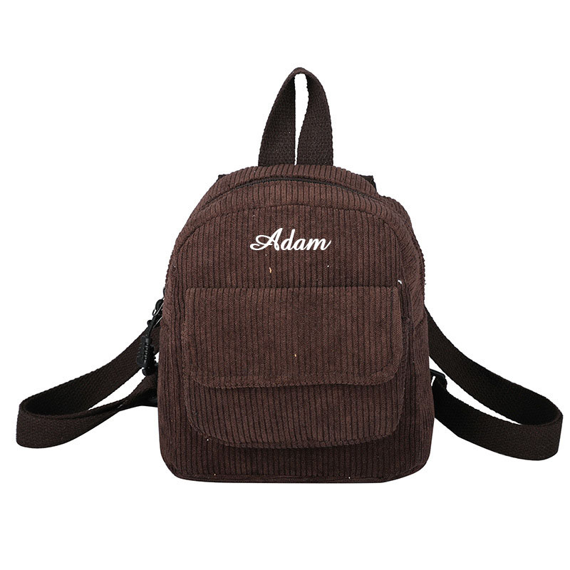 Personalized Embroidery Kid Color Backpack