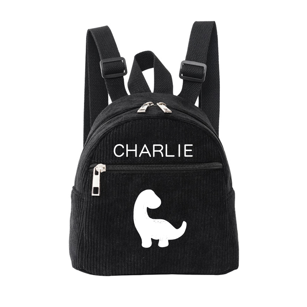 Personalized Corduroy  Mini Backpack