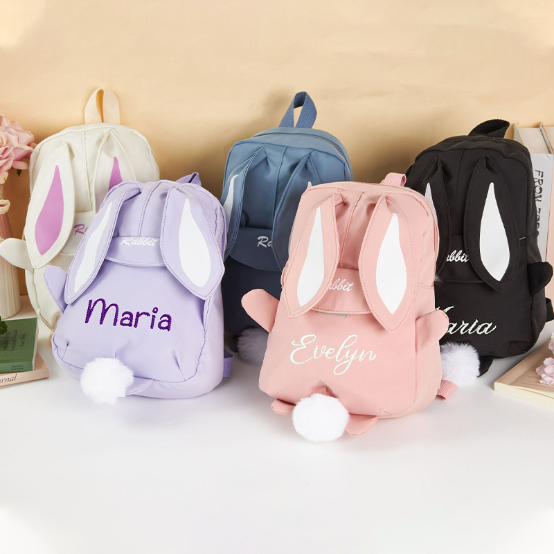 Personalized Toddler Bunny Backpack