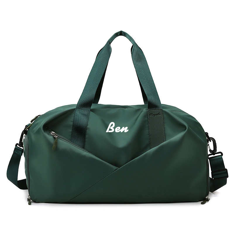 Personalized Name Color Duffle Bag