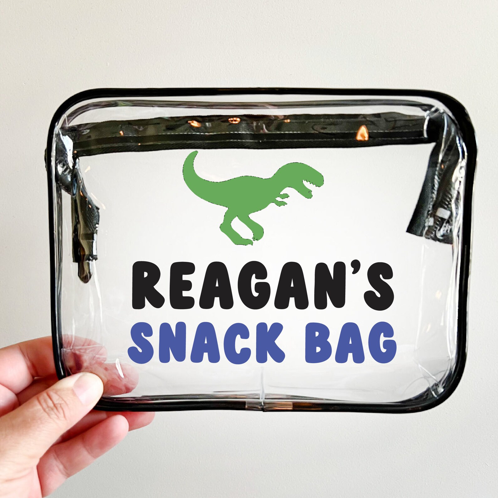 Personalized Kid Snack Bag