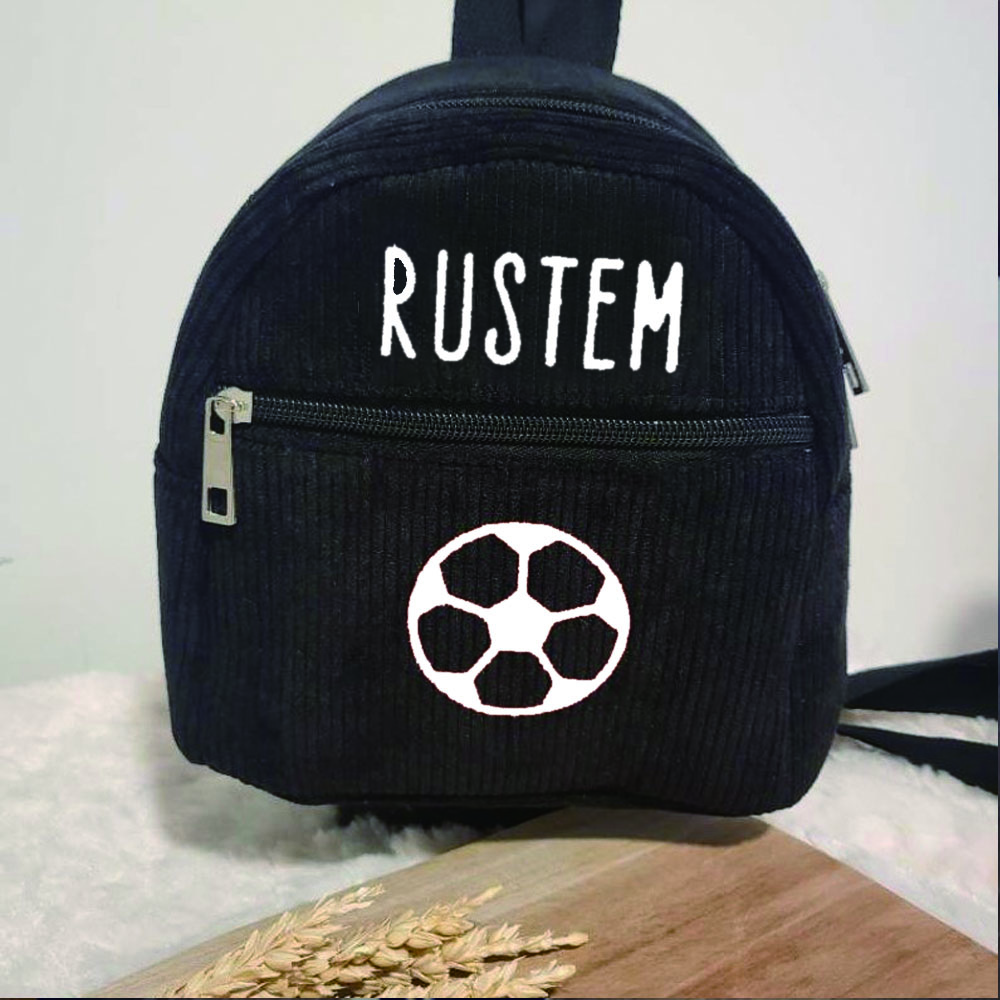 Personalized Corduroy  Mini Backpack