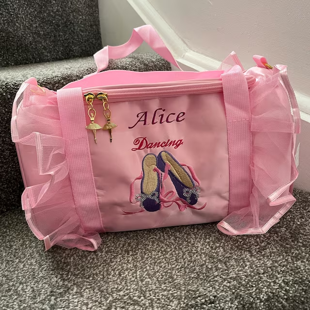 Personalized Name Ballerina Handbag