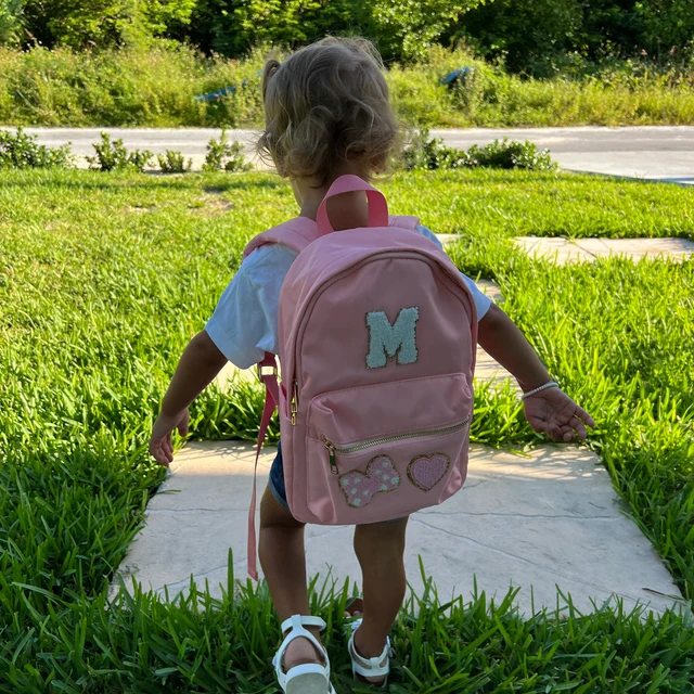 Personalized Hand Patch Kids Funny Backpack