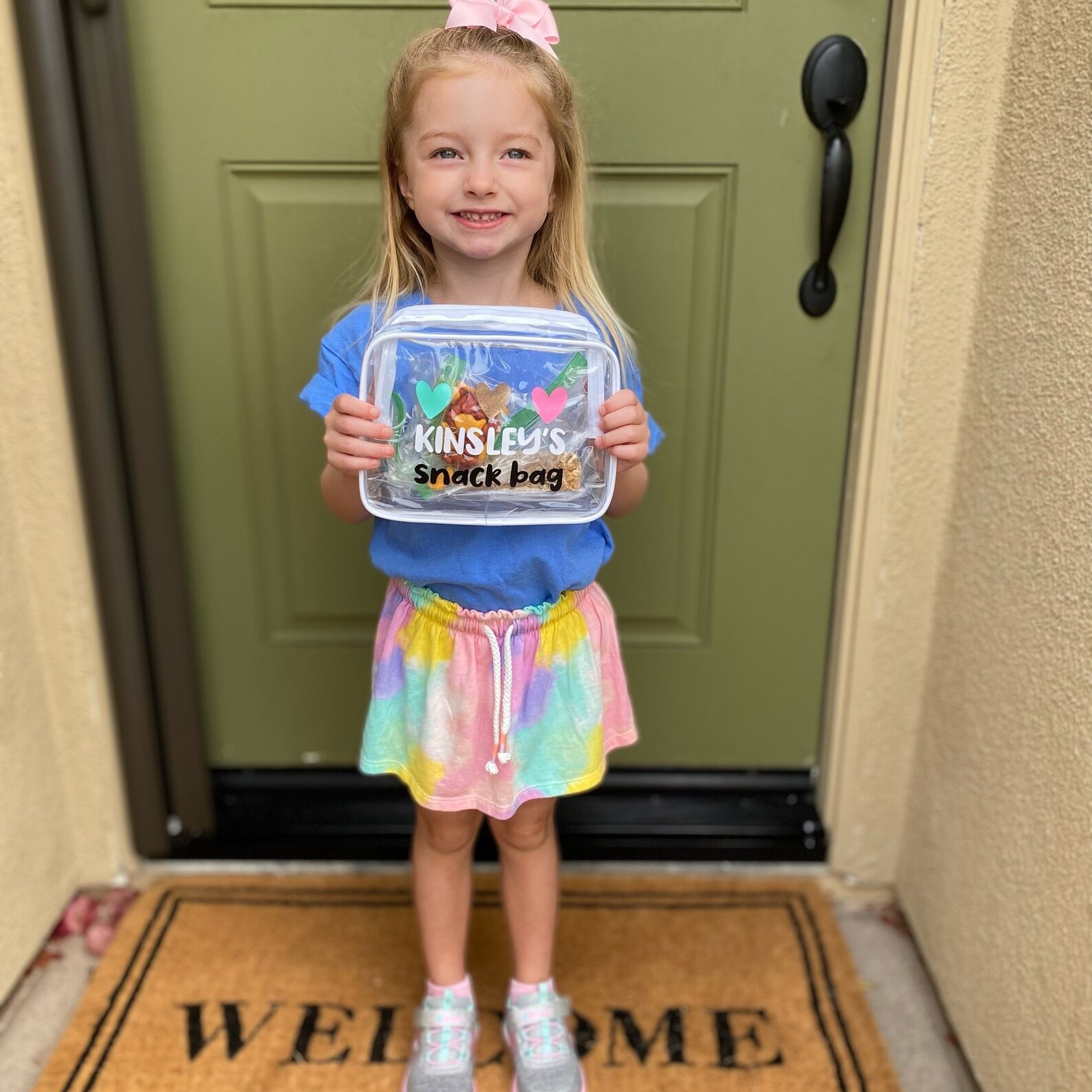 Personalized Kid Snack Bag