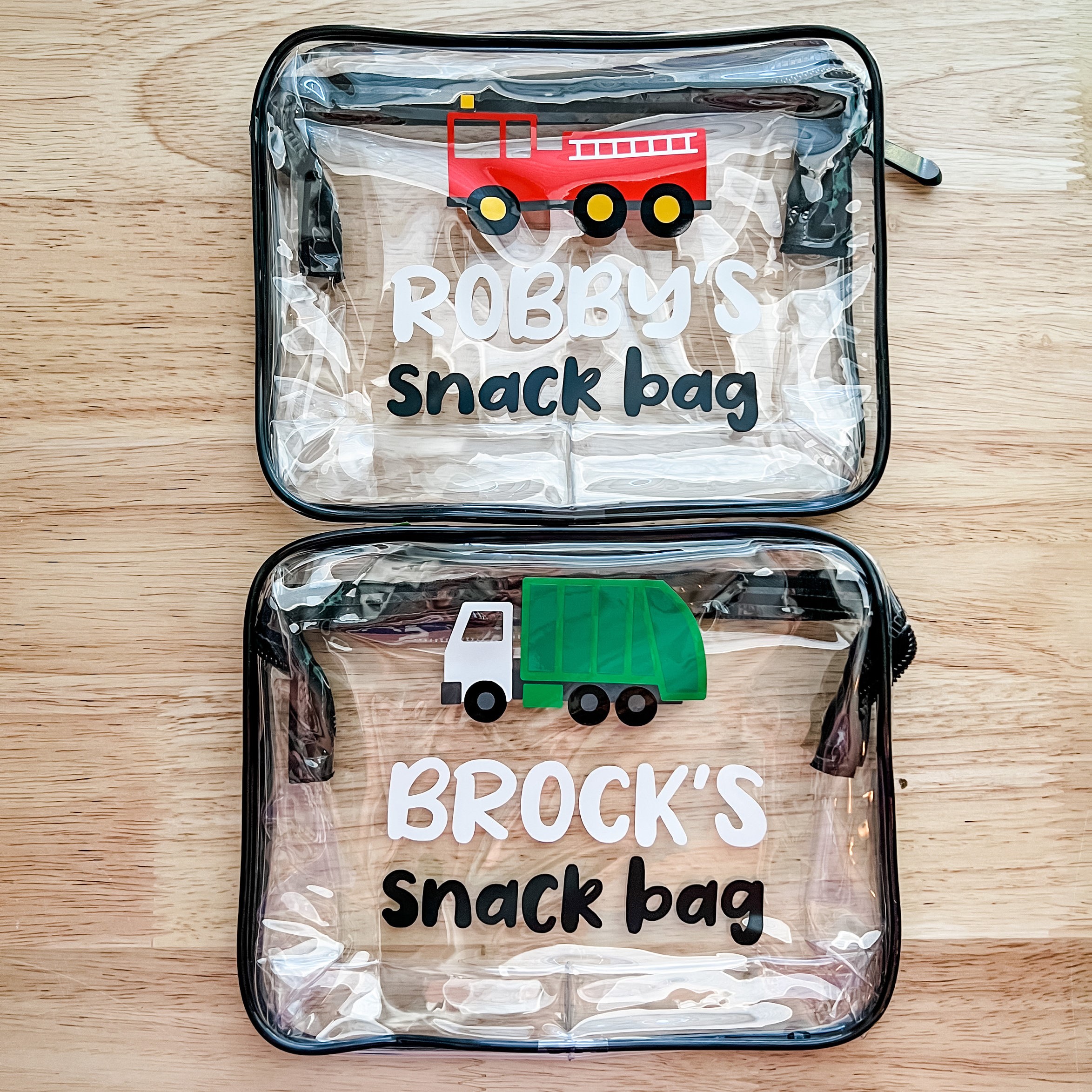 Personalized Kid Snack Bag