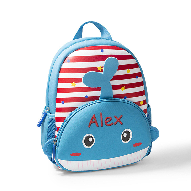 Personalized Embroidery Cartoon Animals Backpack