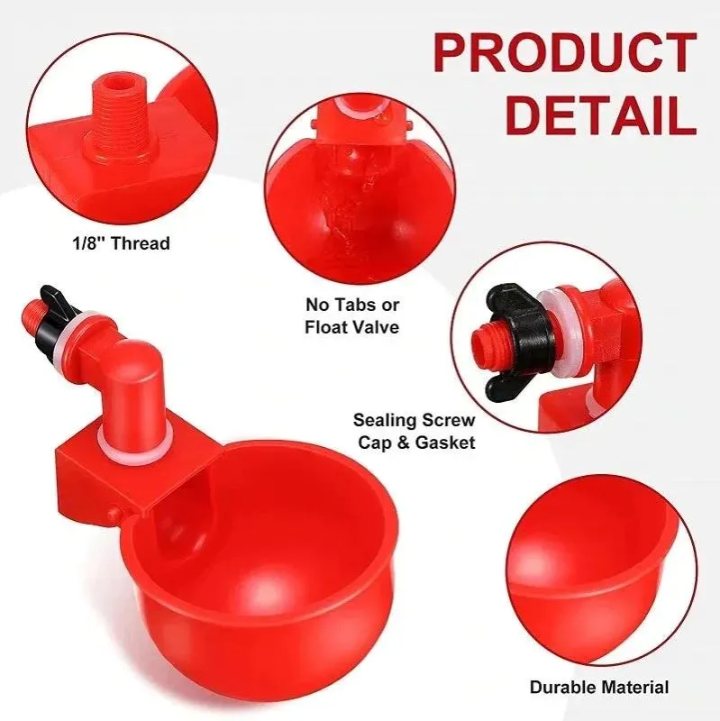 🔥Last Day 50% OFF🔥Automatic Chicken Water Cup Bird Coop