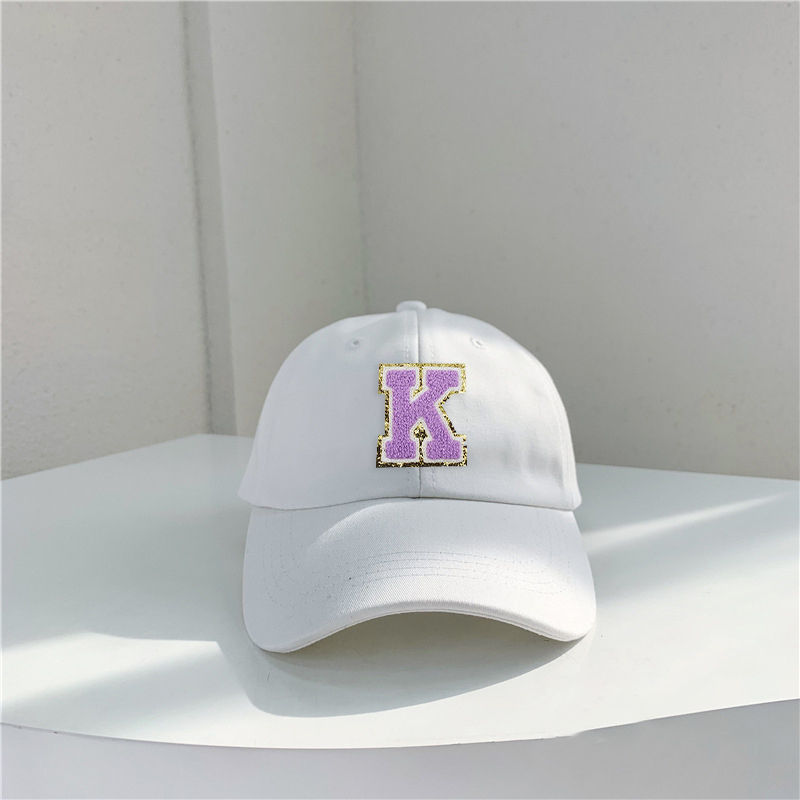 Personalized Child Letter Patch Hat | KKBeach15