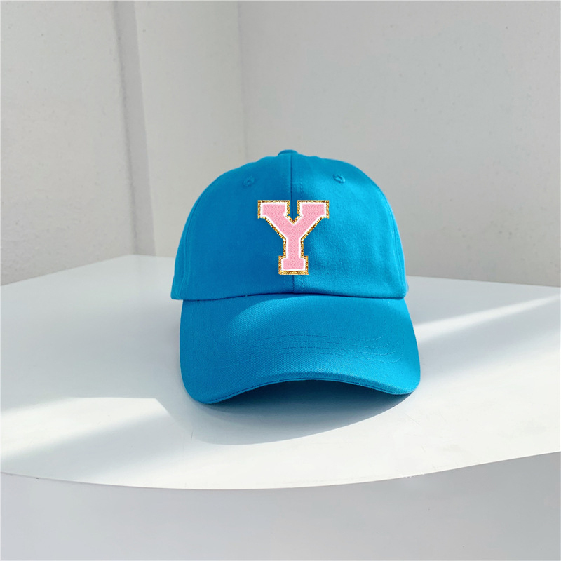 Personalized Child Letter Patch Hat | KKBeach15