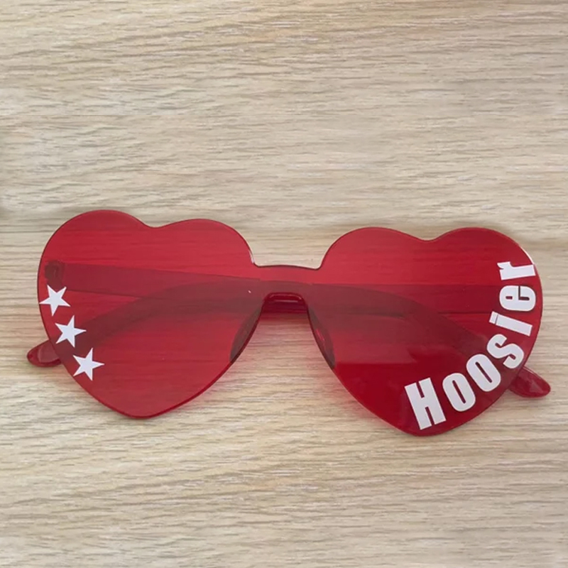 Personalized Colorful Heart Sunglasses | GSBeach22