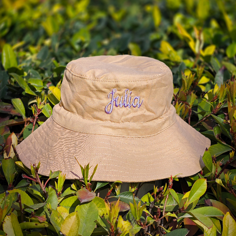 Personalized Embroidery Bucket Hat for Comfort & Unique | KKBeach05