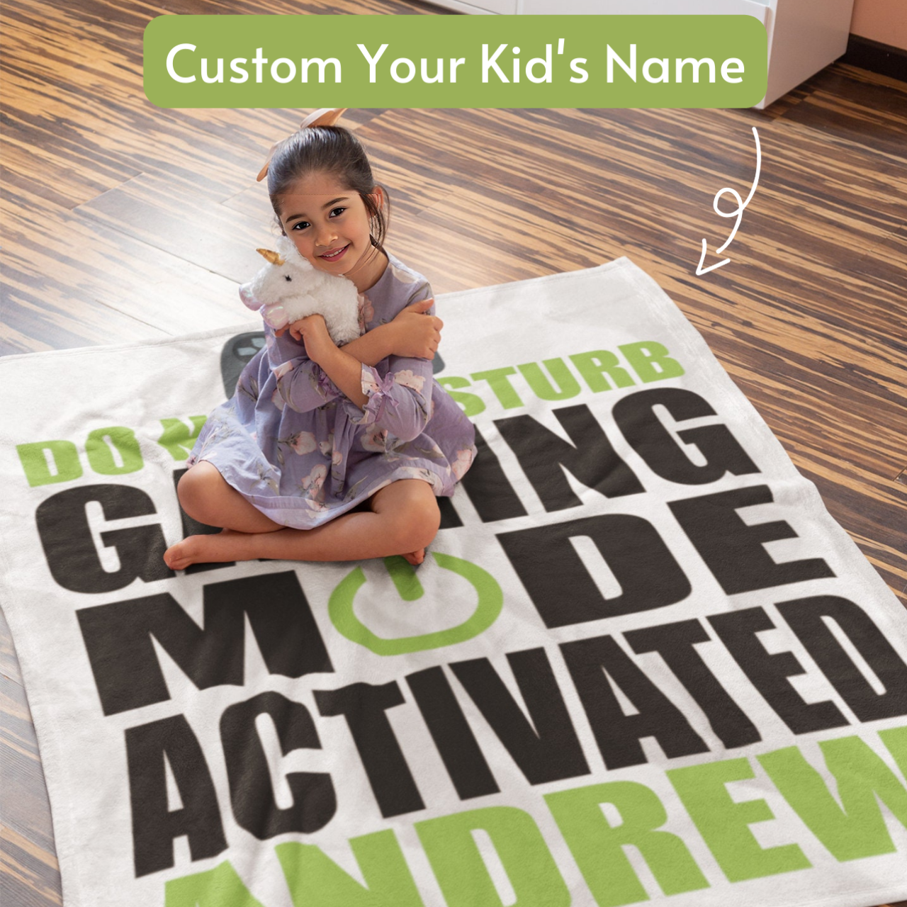 Personalized Lovely Kid Blanket for Comfort & Unique | BKKid13