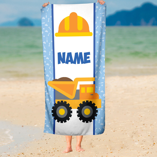 Personalized Lovely Kid Towel for Summer & Beach | CWTowel08