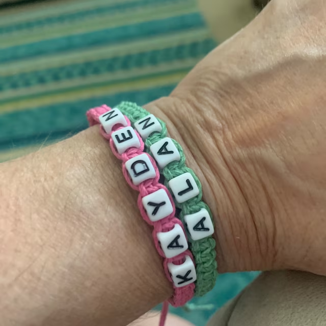 Personalized Bead Hemp Bracelet For Kids & Adult | GSBeach34