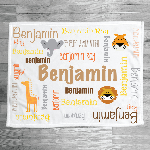 Personalized Lovely Kid Blanket for Comfort & Unique | BKKid32