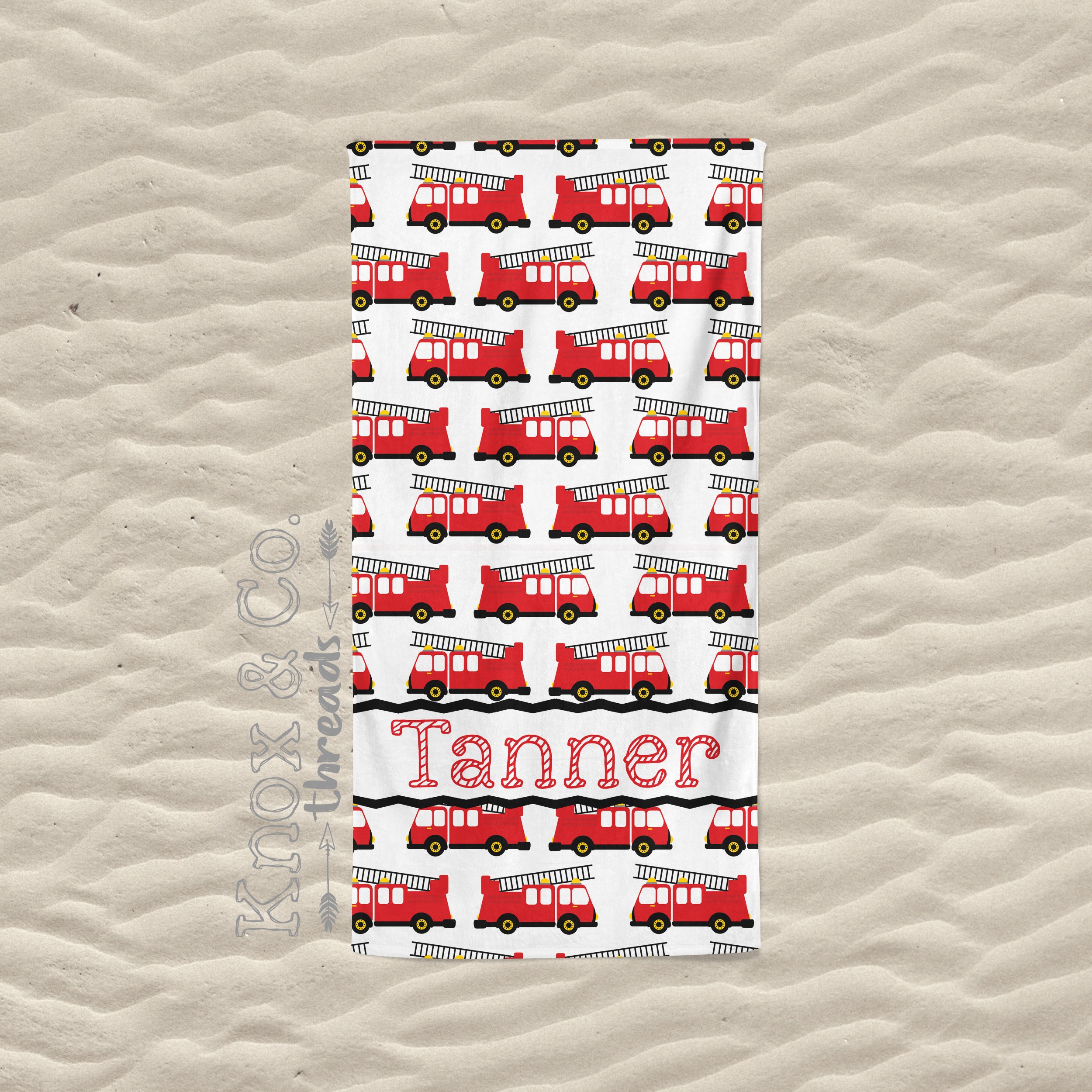 Personalized Lovely Kid Towel for Summer & Beach | CWTowel17