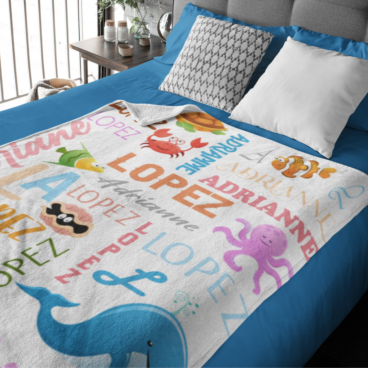 Personalized Lovely Kid Blanket for Comfort & Unique | BKKid12