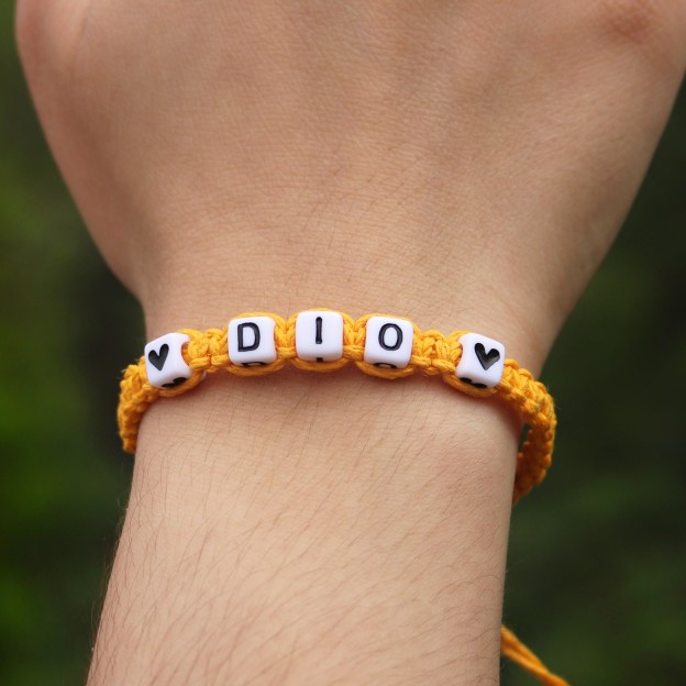 Personalized Bead Hemp Bracelet For Kids & Adult | GSBeach34