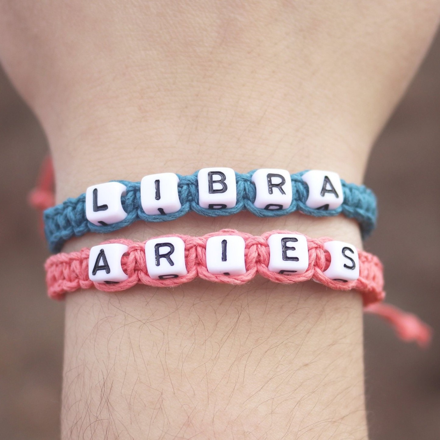 Personalized Bead Hemp Bracelet For Kids & Adult | GSBeach34