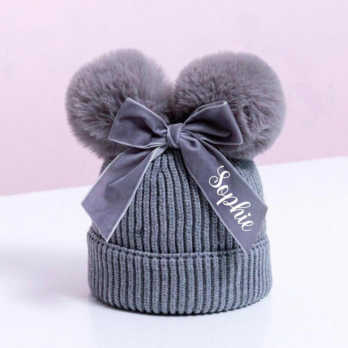 Personalized Kid Pom Pom Hat for Comfort & Unique | HSKid03