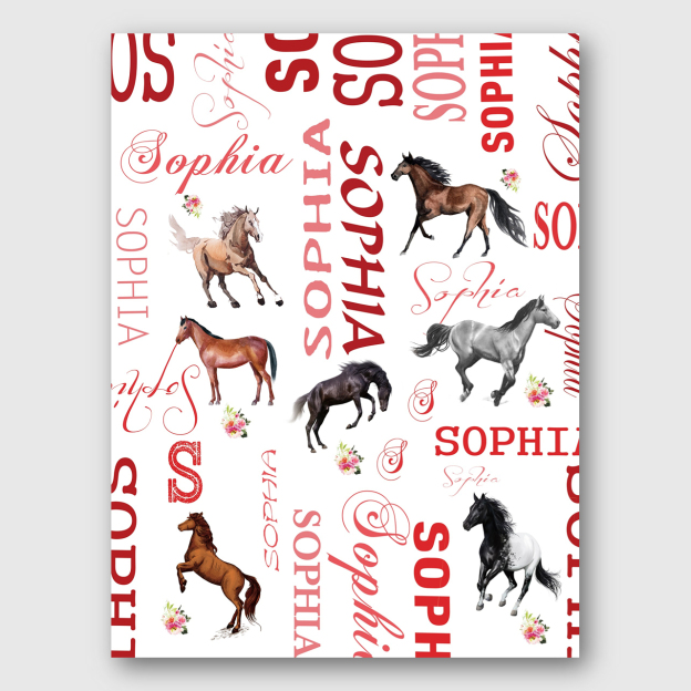 Personalized Lovely Kid Blanket for Comfort & Unique | GSKid43