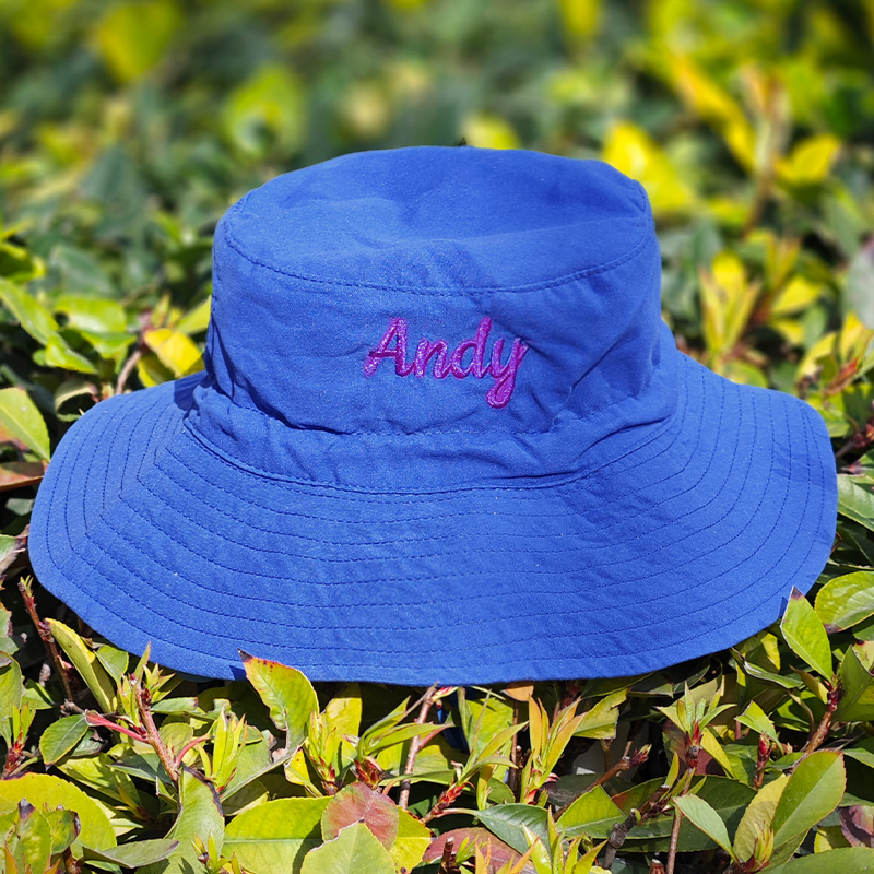 Personalized Embroidery Bucket Hat for Comfort & Unique | KKBeach05