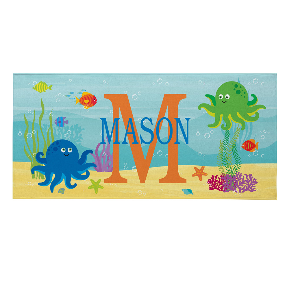 Personalized Lovely Kid Towel for Summer & Beach | CWTowel10