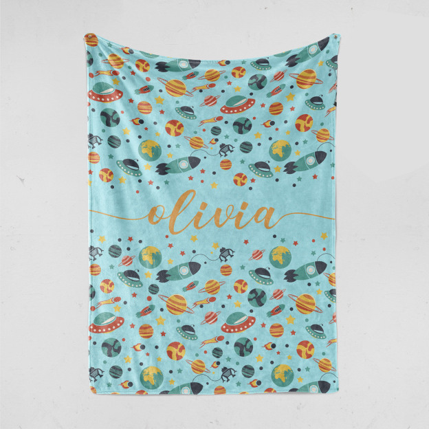 Personalized Lovely Kid Blanket for Comfort & Unique | BKKid47