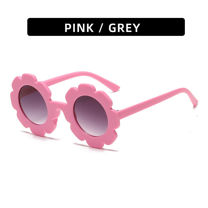 Personalized Colorful Flower Sunglasses For Kids | GSBeach03
