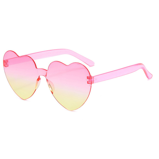 Personalized Colorful Heart Sunglasses | GSBeach22