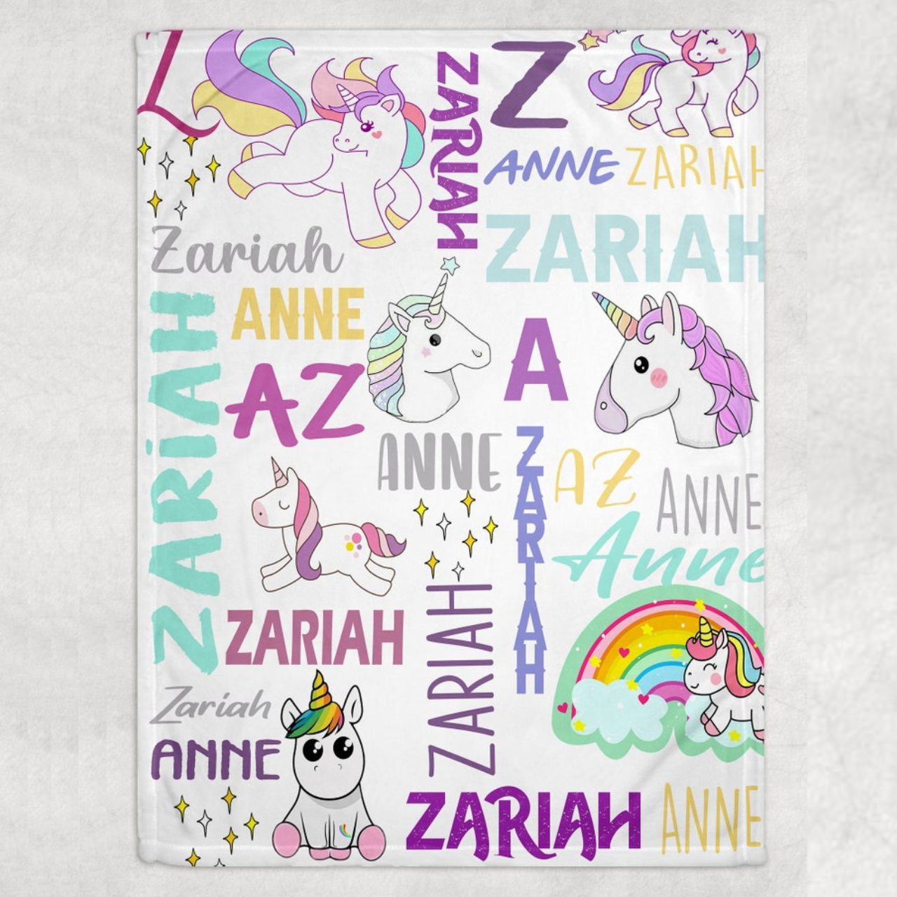 Personalized Lovely Kid Blanket for Comfort & Unique | GSKid10