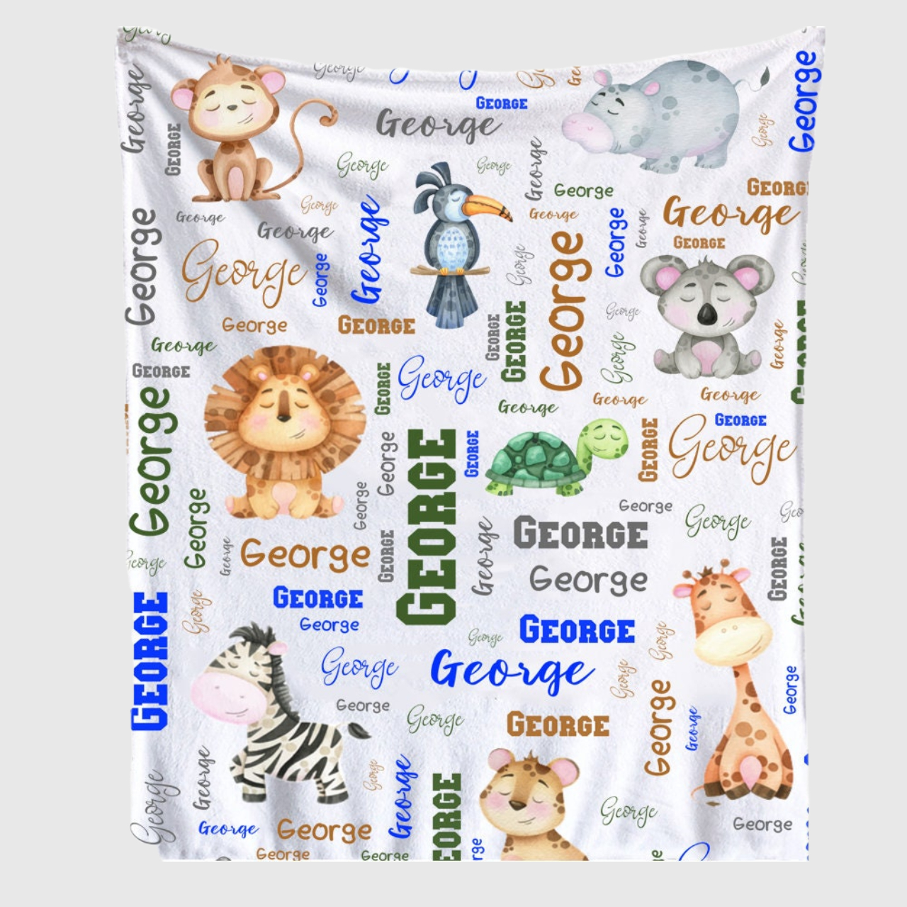 Personalized Lovely Kid Blanket for Comfort & Unique | BKKid51