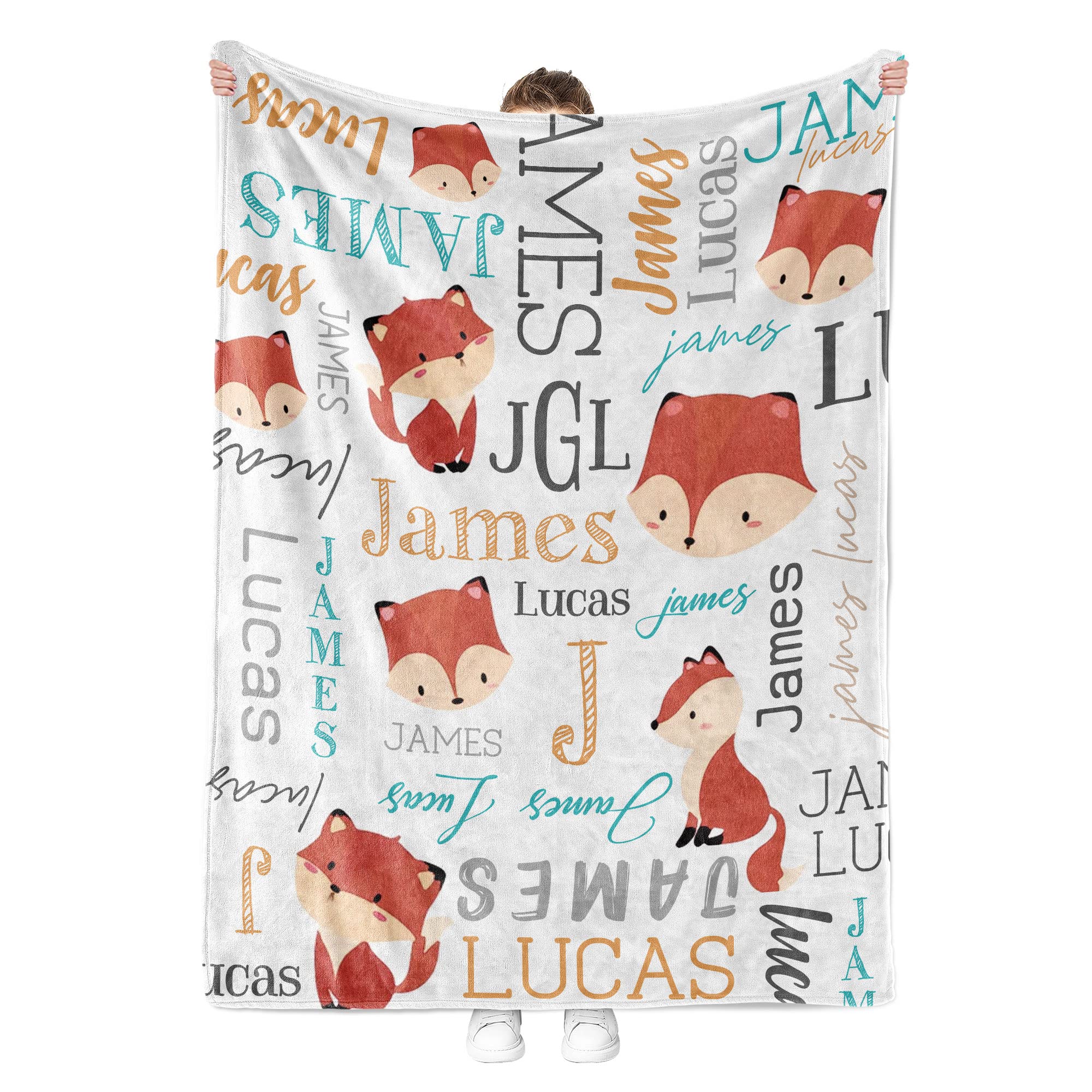 Personalized Lovely Kid Blanket for Comfort & Unique | BKKid50