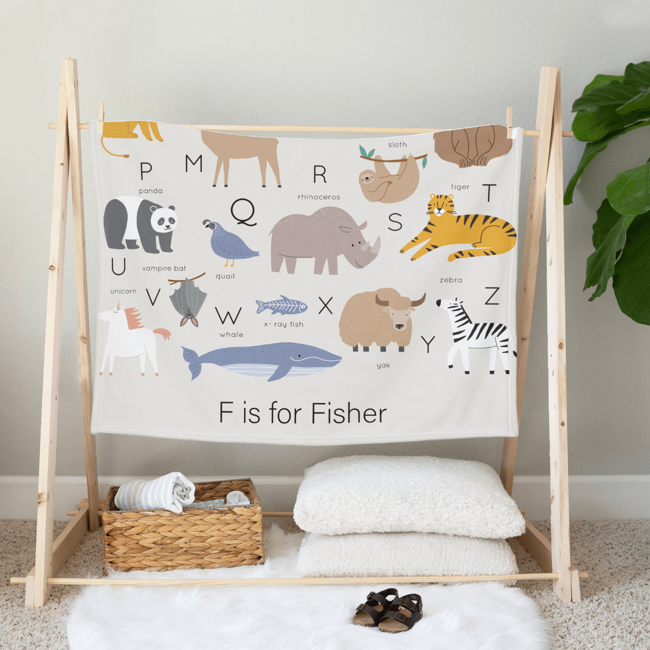 Personalized Lovely Kid Blanket for Comfort & Unique | BKKid39