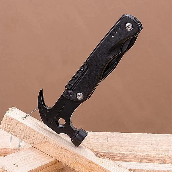 (3rd Anniversary Sale) - Portable MultiTool With Hammer, Screwdrivers, Nail Puller