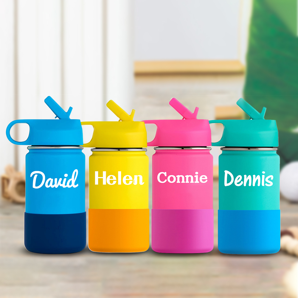 Personalised Stainless Steel 12oz Water Bottles | YouBottle11