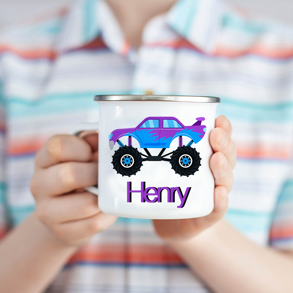 Personalised 12oz Truck Mugs for Kids  | KidMug09