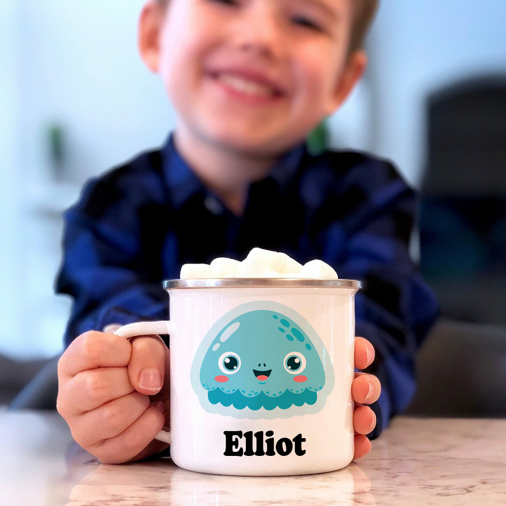Personalised 12oz Ocean Animals Mugs for Kids  | KidMug17