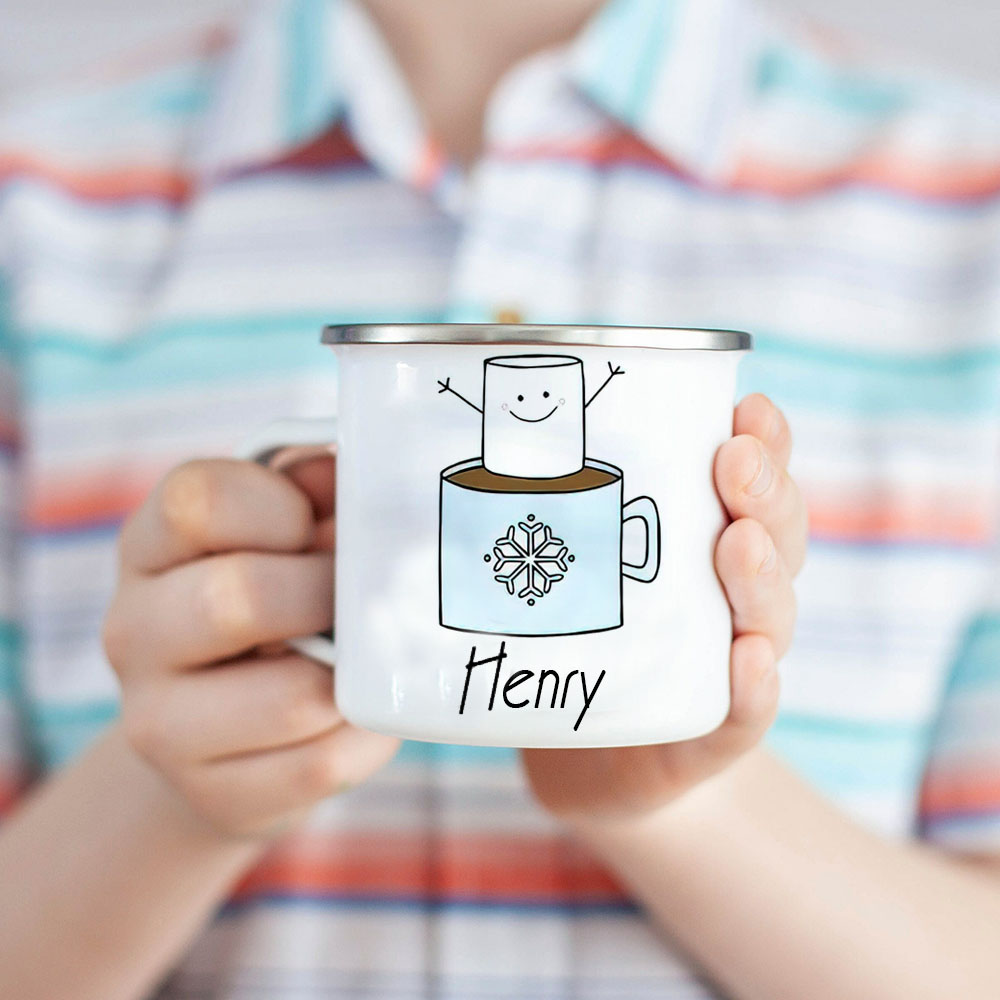 Personalised 12oz Hot Cocoa Mugs for Kids  | KidMug14
