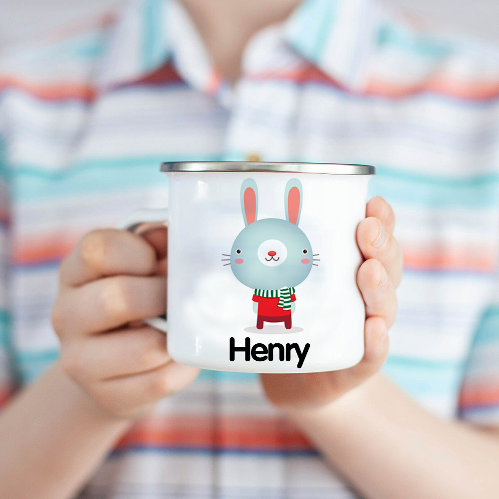 Personalised 12oz Funny Animals Mugs for Kids  | KidMug23