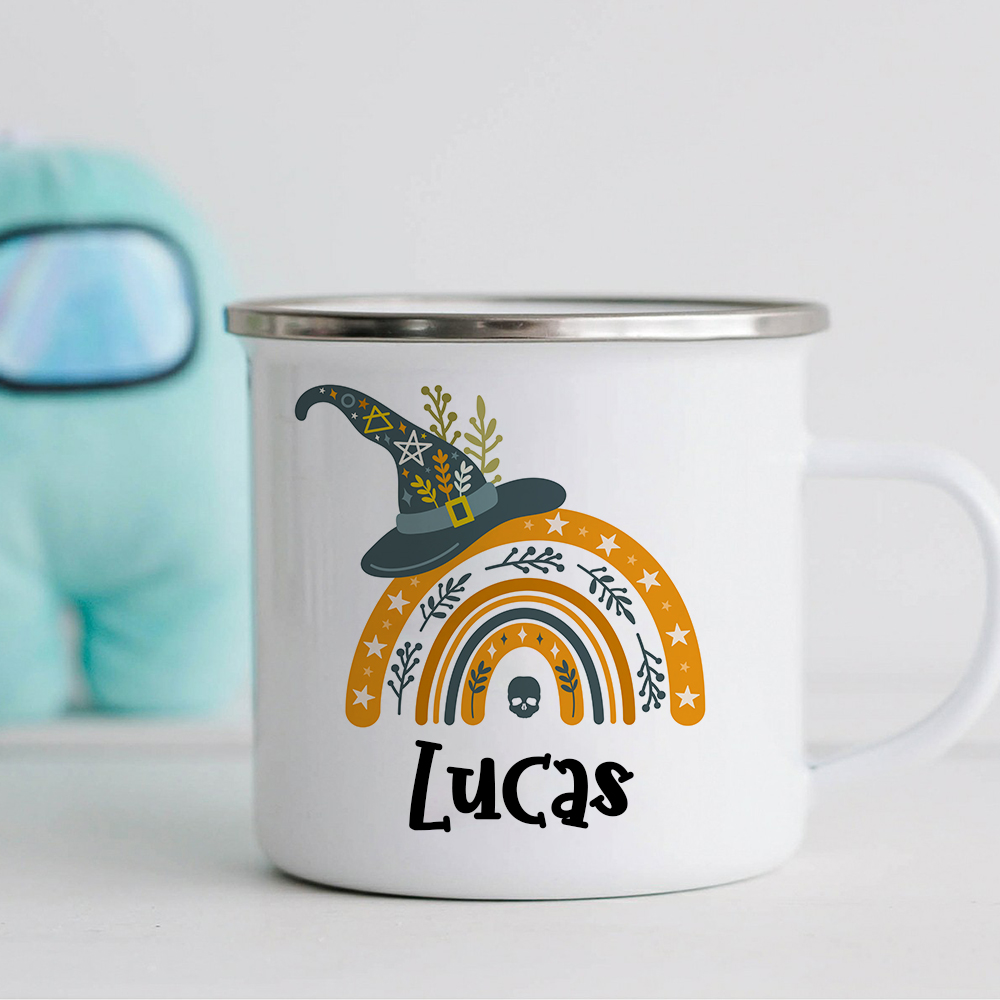 Personalised 12oz Halloween Rainbow Mugs for Kids  | KidMug15