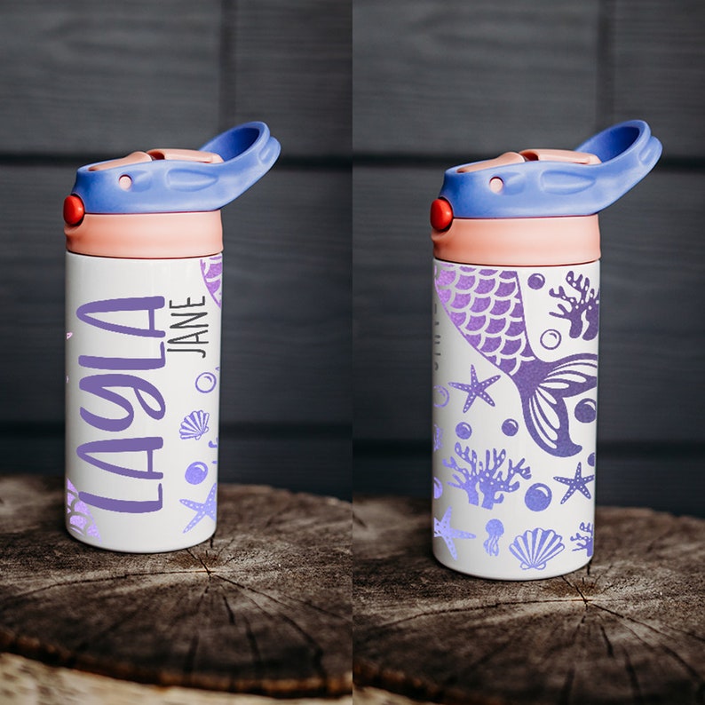 Personalised BPA Free 12oz Lovely Kid Water Bottles | YouBottle20
